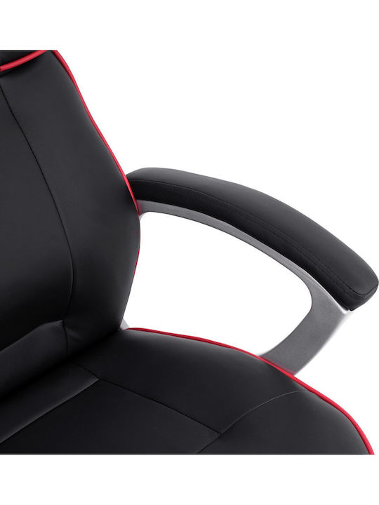 HomeMarkt HM1007.01 Gaming Stuhl Black/Red Stripes