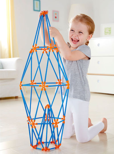 Hape Jucărie de Construcție din Lemn Bamboo Flexistix pentru Copii 4+ ani+ Ani