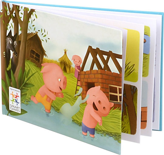 Επιτραπέζιο Παιχνίδι Three Little Piggies για 1 Παίκτη 3+ Ετών (EN) Smart Games