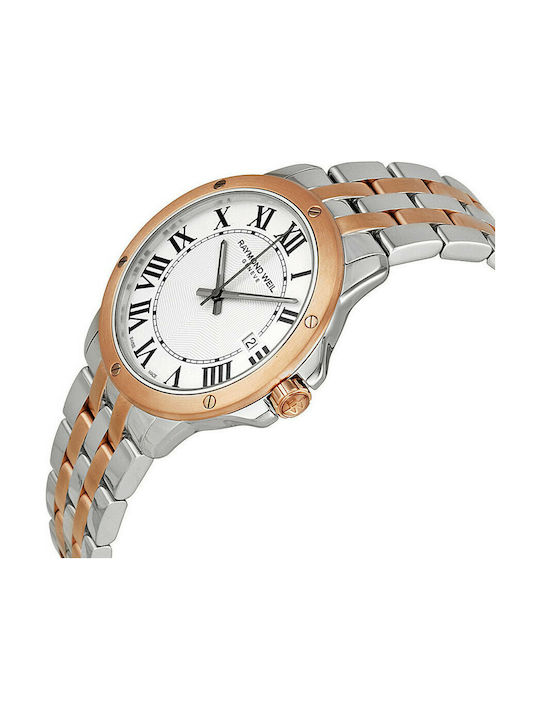 Raymond Weil Ρολόι Μπαταρίας με Μεταλλικό Μπρασελέ