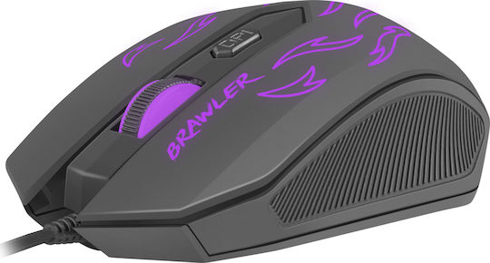 Natec Fury Brawler Gaming Mouse Black