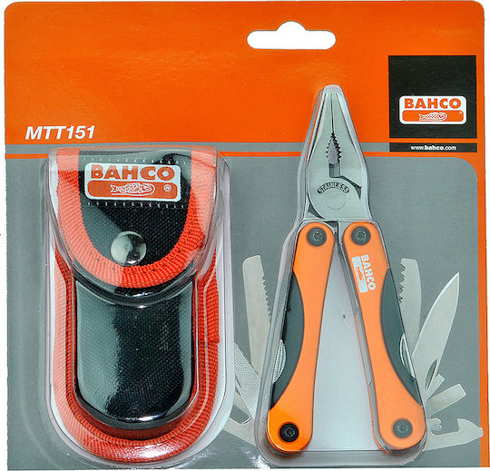 Bahco 18 Tools Πολυεργαλείο Πορτοκαλί σε Θήκη