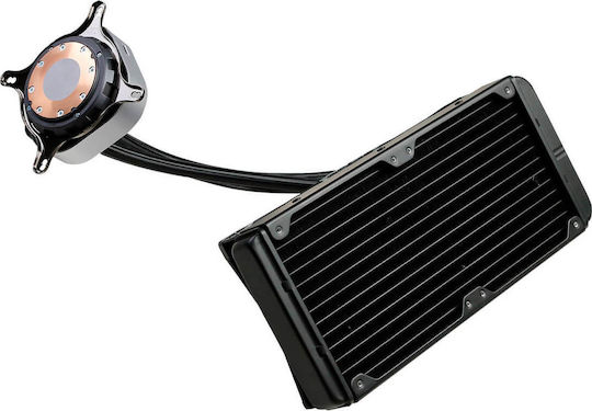 EVGA CLC 240 Υδρόψυξη Επεξεργαστή Διπλού Ανεμιστήρα 120mm για Socket AM4/AM5/1200/115x με RGB Φωτισμό