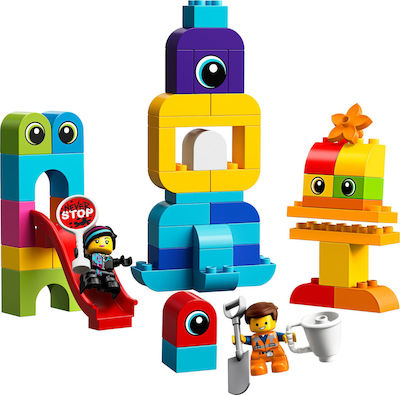 Lego Duplo Emmet and Lucy's Visitors from the Duplo Planet pentru 2+ ani