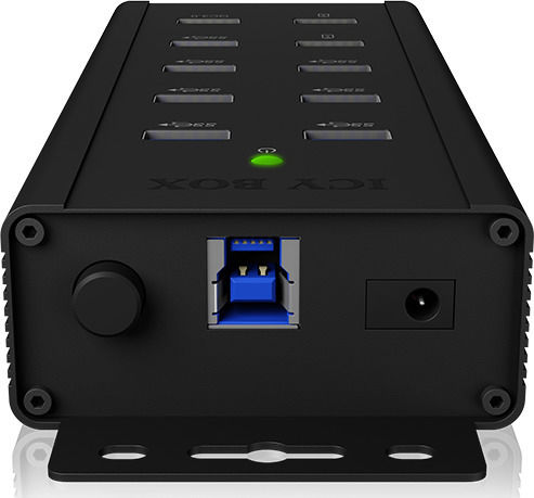 Icy Box 7 Port USB 3.0 Hub with USB-A Connection