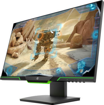 HP 25x TN Gaming Monitor 24.5" FHD 1920x1080 144Hz με Χρόνο Απόκρισης 1ms GTG