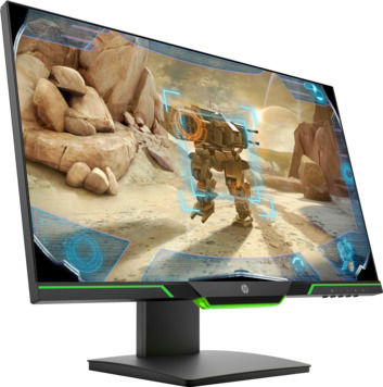 HP 25x TN Gaming Monitor 24.5" FHD 1920x1080 144Hz με Χρόνο Απόκρισης 1ms GTG