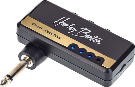 Harley Benton Rockplug Classic Rock Mini Ενισχυτής Ηλεκτρικής Κιθάρας Μαύρος