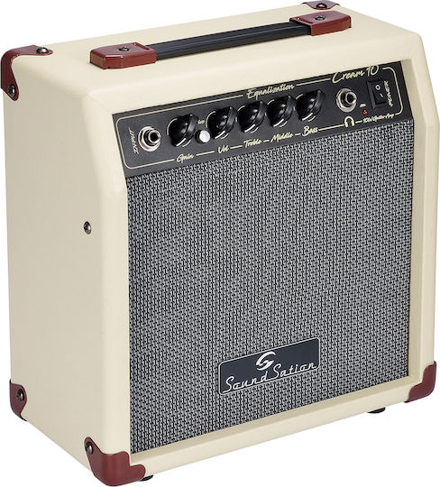 Soundsation Cream-10 Combo Amplifier for Electric Guitar 1 x 6.5" 10W Ecru