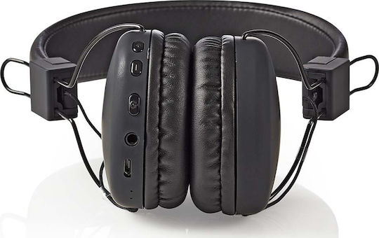Nedis Wireless / Wired On Ear Headphones with 6 hours of Operation Black