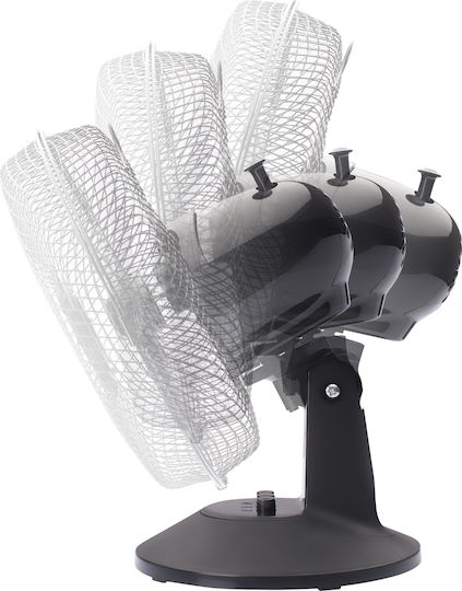 Sencor SFE 2311 Επιτραπέζιος Ανεμιστήρας 30W Διαμέτρου 23cm Μαύρος