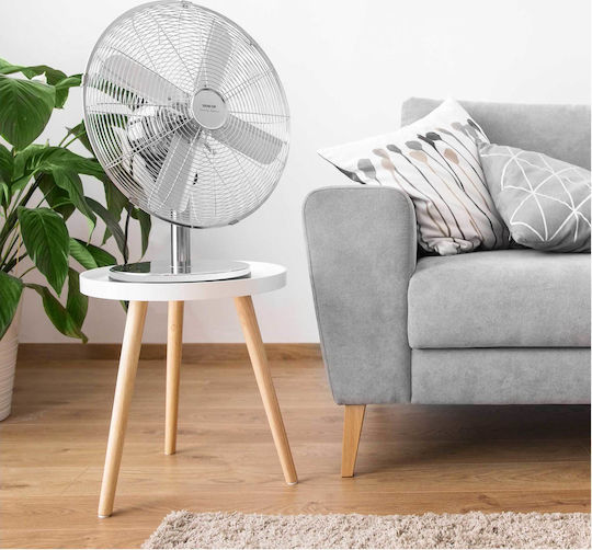 Sencor Ventilator De Masă 50W Diametru Ventilator 40cm Argintiu