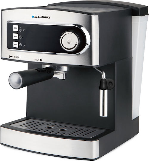 Blaupunkt CMP301 Espressomaschine 850W Druck 15bar Silber