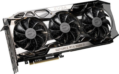 EVGA GeForce RTX 2080 Ti 11GB GDDR6 FTW3 Ultra Gaming Κάρτα Γραφικών PCI-E x16 3.0 με HDMI και 3 DisplayPort