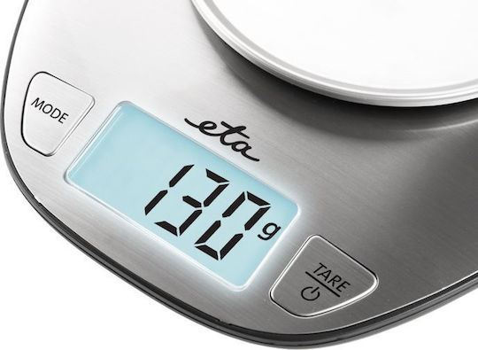 ETA Dori 6778 90000 Ψηφιακή Ζυγαριά Κουζίνας με Κάδο έως 5kg Inox