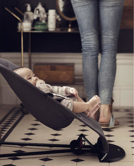 BabyBjorn Manual Baby Relax Balance Soft Dark Grey/Grey for Child up to 13kg