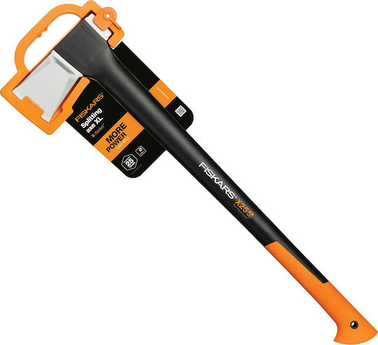 Fiskars XL X25 Axe Splitting Length 77.4cm and Weight 2400gr with Fiberglass Handle