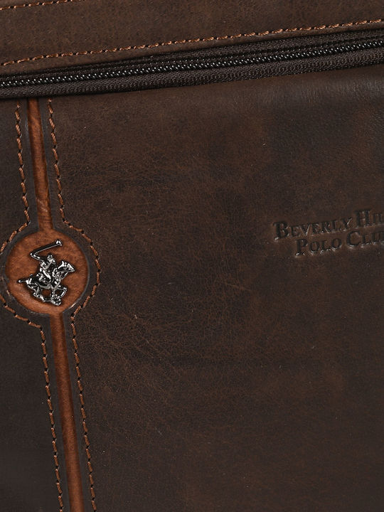 Leather Men's Bag Shoulder / Crossbody Brown
