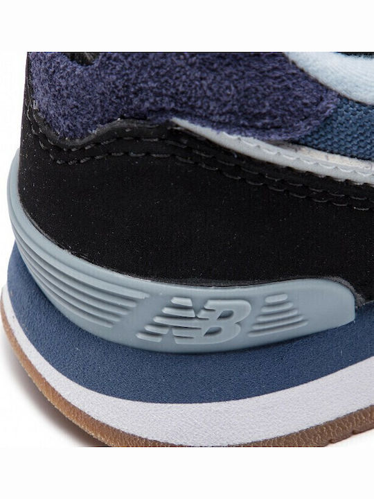 Classic Kinder Sneakers mit Klettverschluss Marineblau