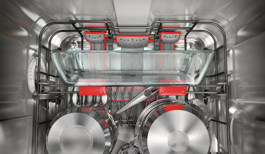 Whirlpool Ελεύθερο Πλυντήριο Πιάτων για 10 Σερβίτσια NaturalDry Π45xY85εκ. Inox