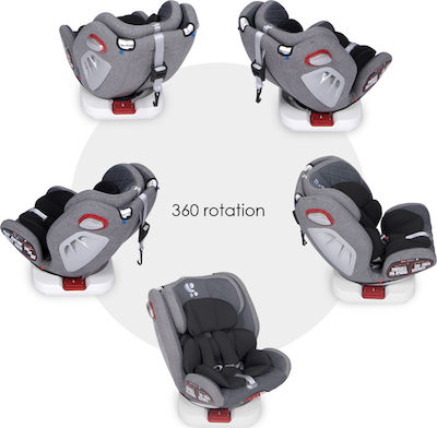 Lorelli Καθισματάκι Αυτοκινήτου Roto 0-36 kg cu Isofix Grey