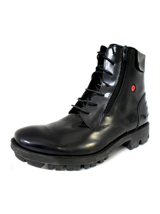 Robinson Men's Leather Boots Black