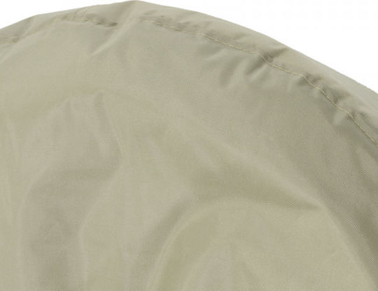 Πουφ Πολυθρόνα Αδιάβροχη Norm Pro Μπεζ 65x65x80cm