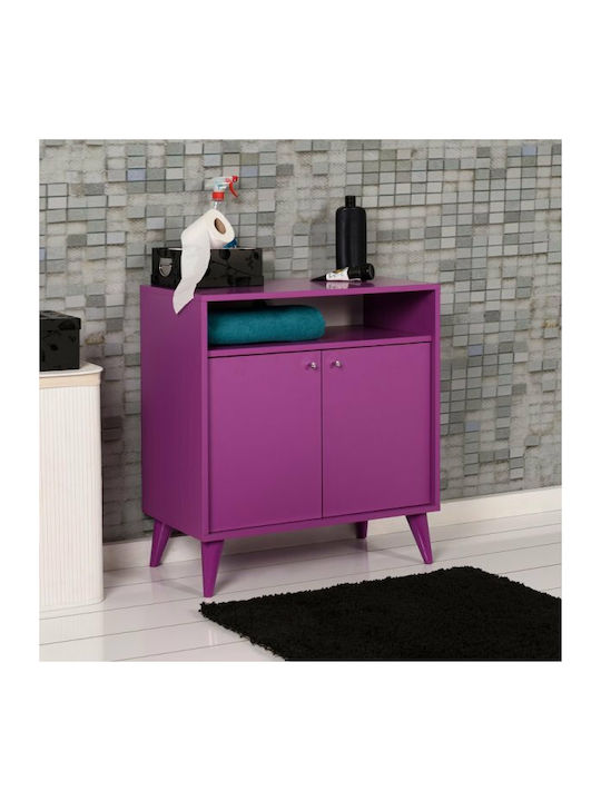 Holz Schuhschrank London mit 1 Regal 72x40x79cm