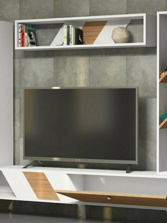 Unitate TV pentru sufragerie Rile Bej L180xA30xÎ160buc