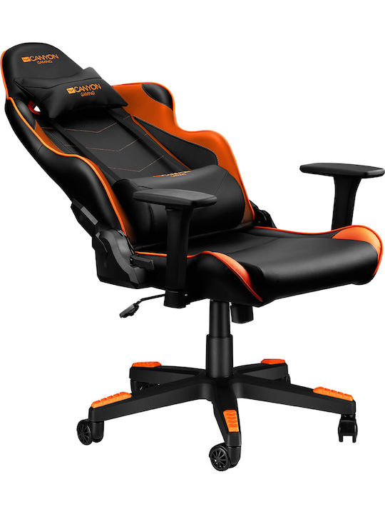 Canyon Deimos Gaming Stuhl mit verstellbaren Armlehnen Orange