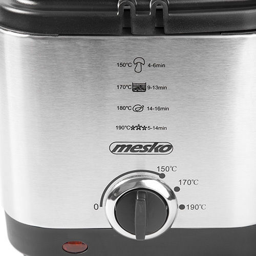 Mesko MS-4910 Φριτέζα 1.5lt Ασημί