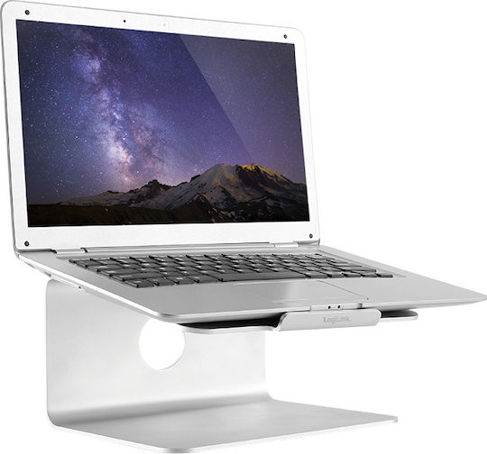 LogiLink Βάση για Laptop έως 17" Ασημί (AA0104)