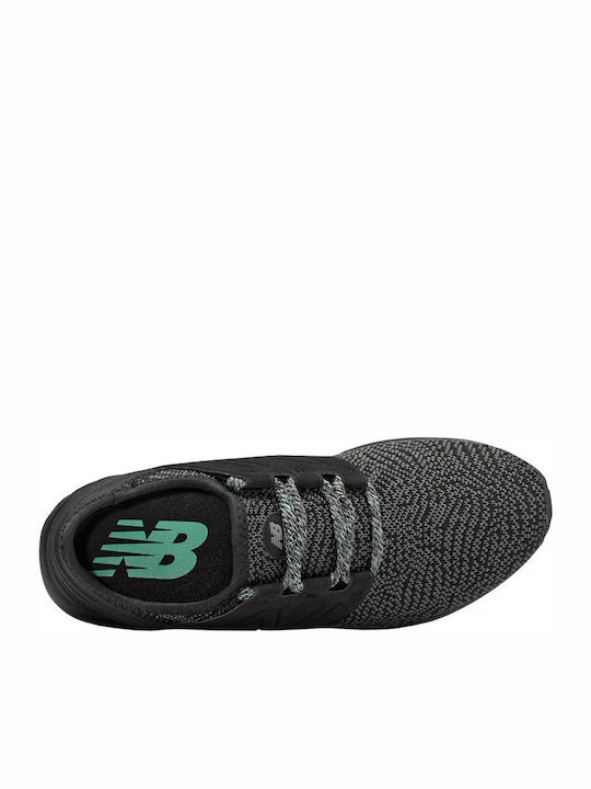 Fresh Foam Cruz Αθλητικά Παιδικά Παπούτσια Running με Κορδόνια Μαύρα