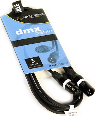 American DJ Cable XLR female - XLR male 3m (1621000008)