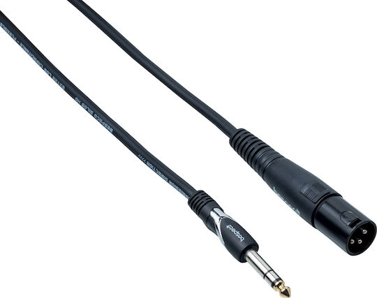 Bespeco XLR male to 6.3mm male 4.5m Cable (HDSM450)
