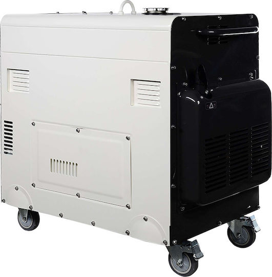 Könner & Söhnen 9200HDES-1/3 ATSR Leise Generators Erdöl mit Rädern und maximaler Leistung 9kVA