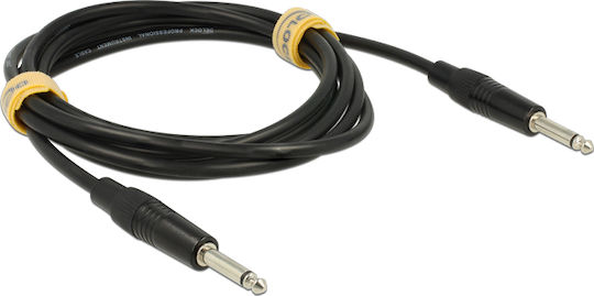 DeLock Premium Cable 6.3mm male - 6.3mm male 3m (85050)