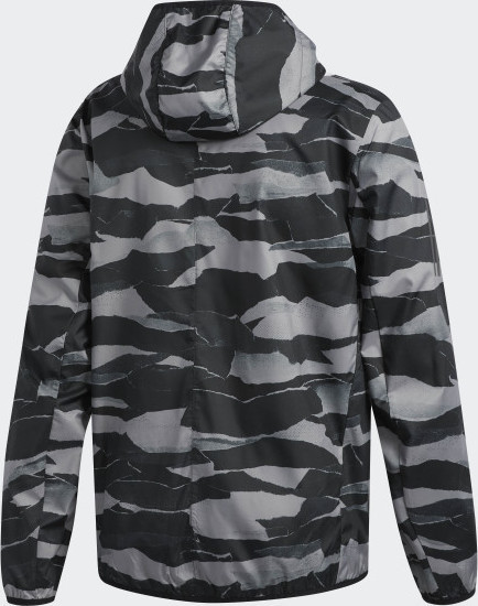 own the run graphic wind jacket