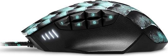Sharkoon Drakonia II RGB Gaming Gaming Maus 15000 DPI Grün