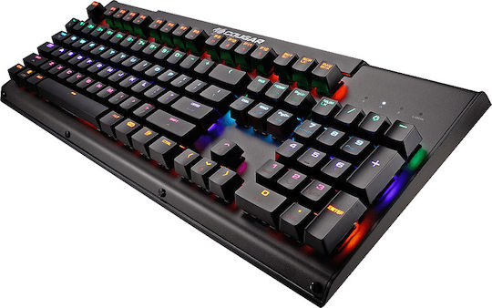 Cougar Ultimus Gaming Μηχανικό Πληκτρολόγιο με RGB φωτισμό (Αγγλικό US)