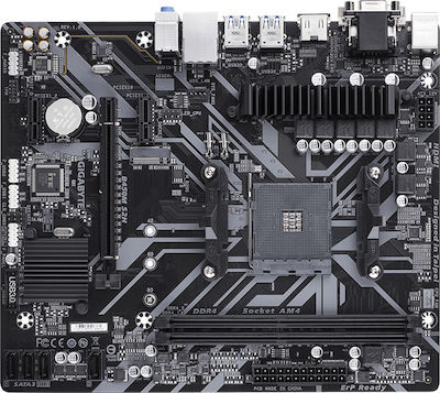 Gigabyte B450M S2H Motherboard Micro ATX με AMD AM4 Socket