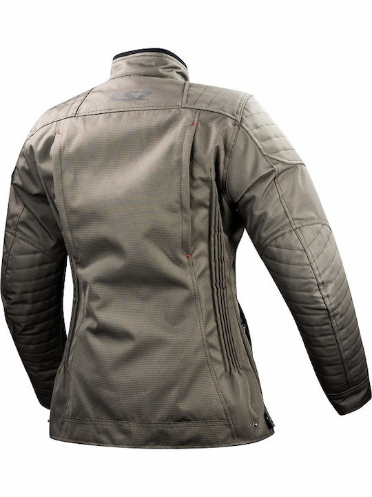 LS2 Vesta Lady Winter Women's Riding Jacket Waterproof Gray MP4179