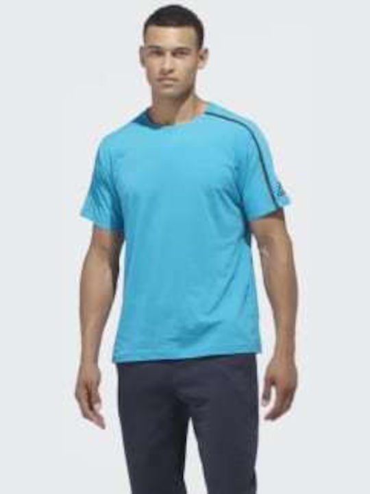 Adidas Z.N.E. Αθλητικό Ανδρικό T-shirt Μπλε Μονόχρωμο
