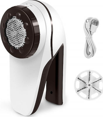 Andowl Rechargeable Fabric Shaver Black