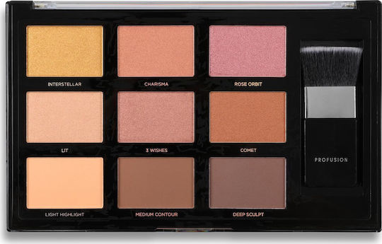 Profusion Cosmetics Sculpt & Glow Konturierung Palette 21.6gr