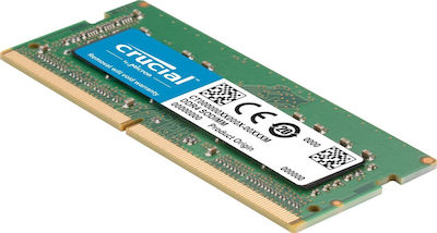 Crucial 32GB DDR4 RAM με 2 Modules (2x16GB) και Ταχύτητα 2400 για Laptop