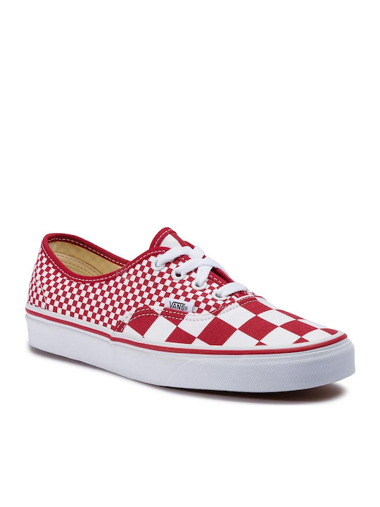 Adidași Authentic Mixt Cu Carouri Roșii