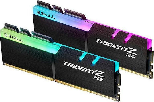 G.Skill Trident Z RGB 32GB DDR4 RAM cu 2 module (2x16GB) și Viteză 4000 pentru Desktop