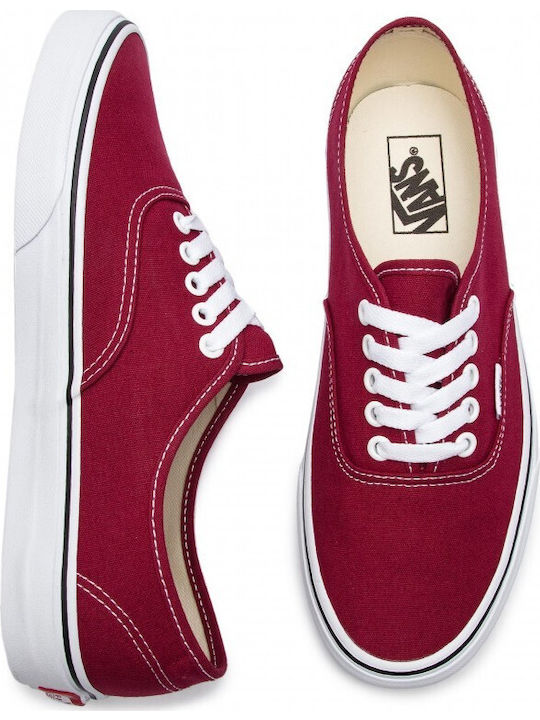 Authentic Sneakers Burgundy