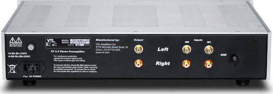 VTL TP-2.5i Phono Preamp Silver